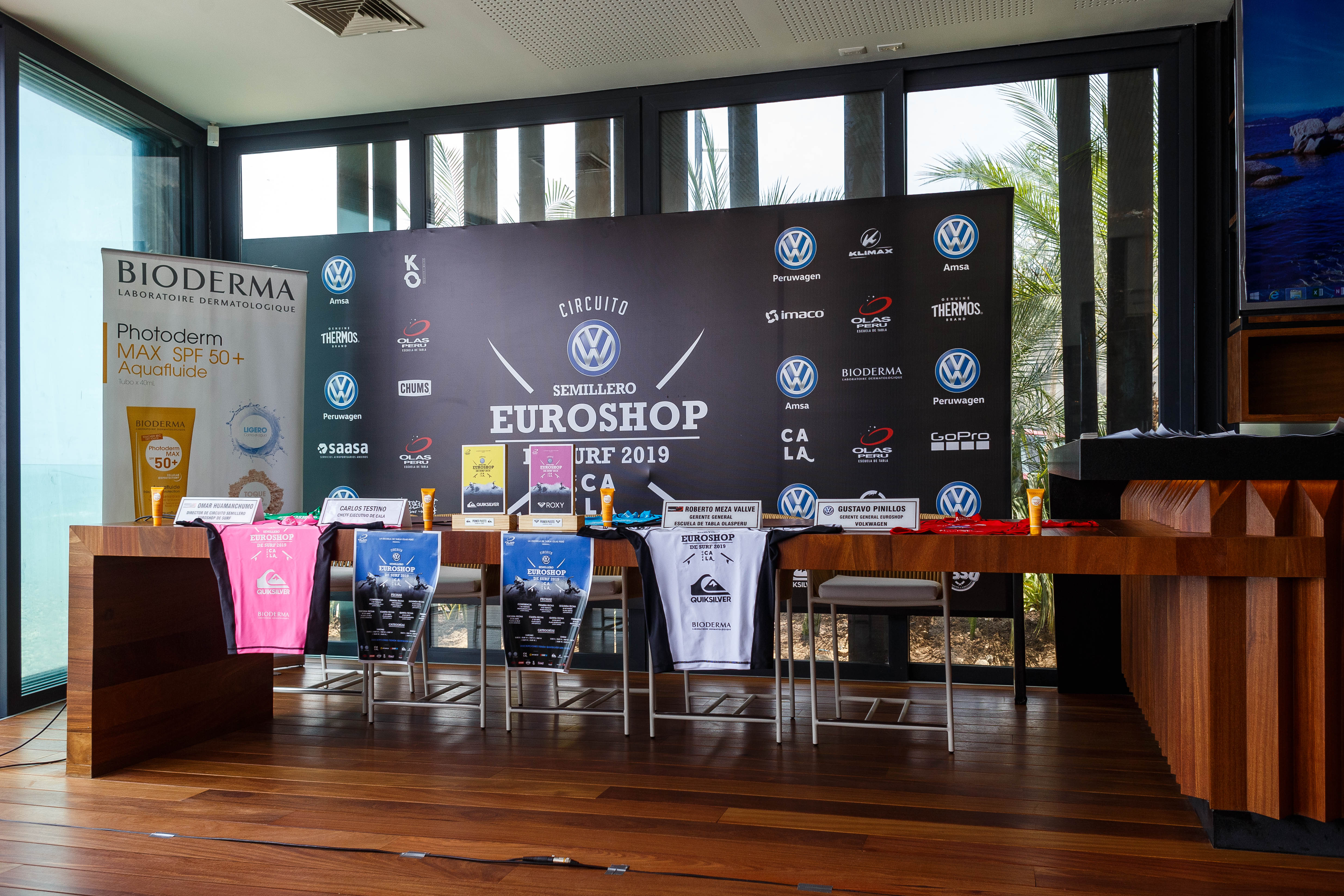 Conferencia de prensa: Circuito Semillero VW Euroshop de Surf 2019