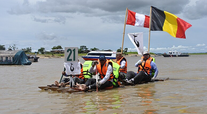 Rio Amazonas se prepara para su carrera internacional de balsas