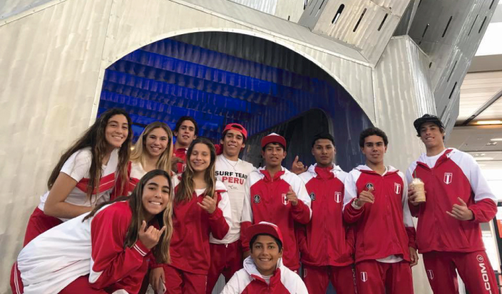 Selecci&oacute;n juvenil de surf camino al mundial ISA World Junior Surfing Championship en Jap&oacute;n