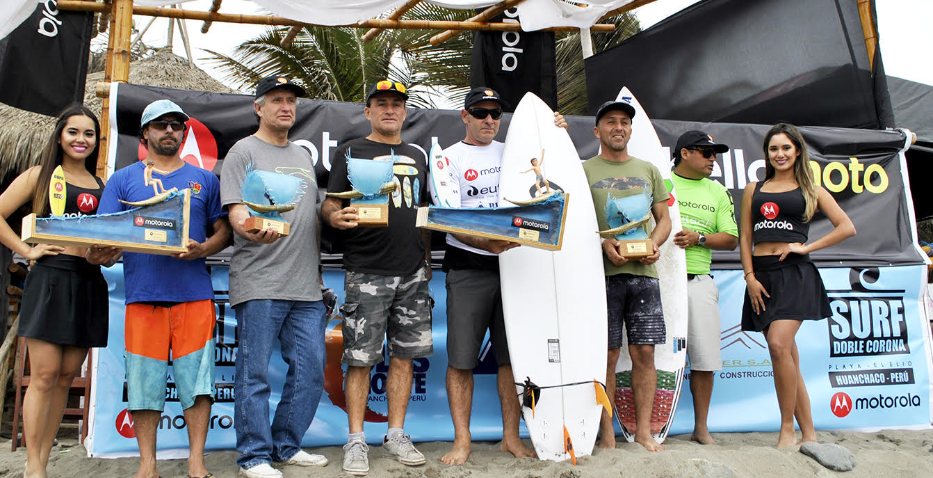 Ellos fueron los campeones del Master Doble Corona en Huanchaco