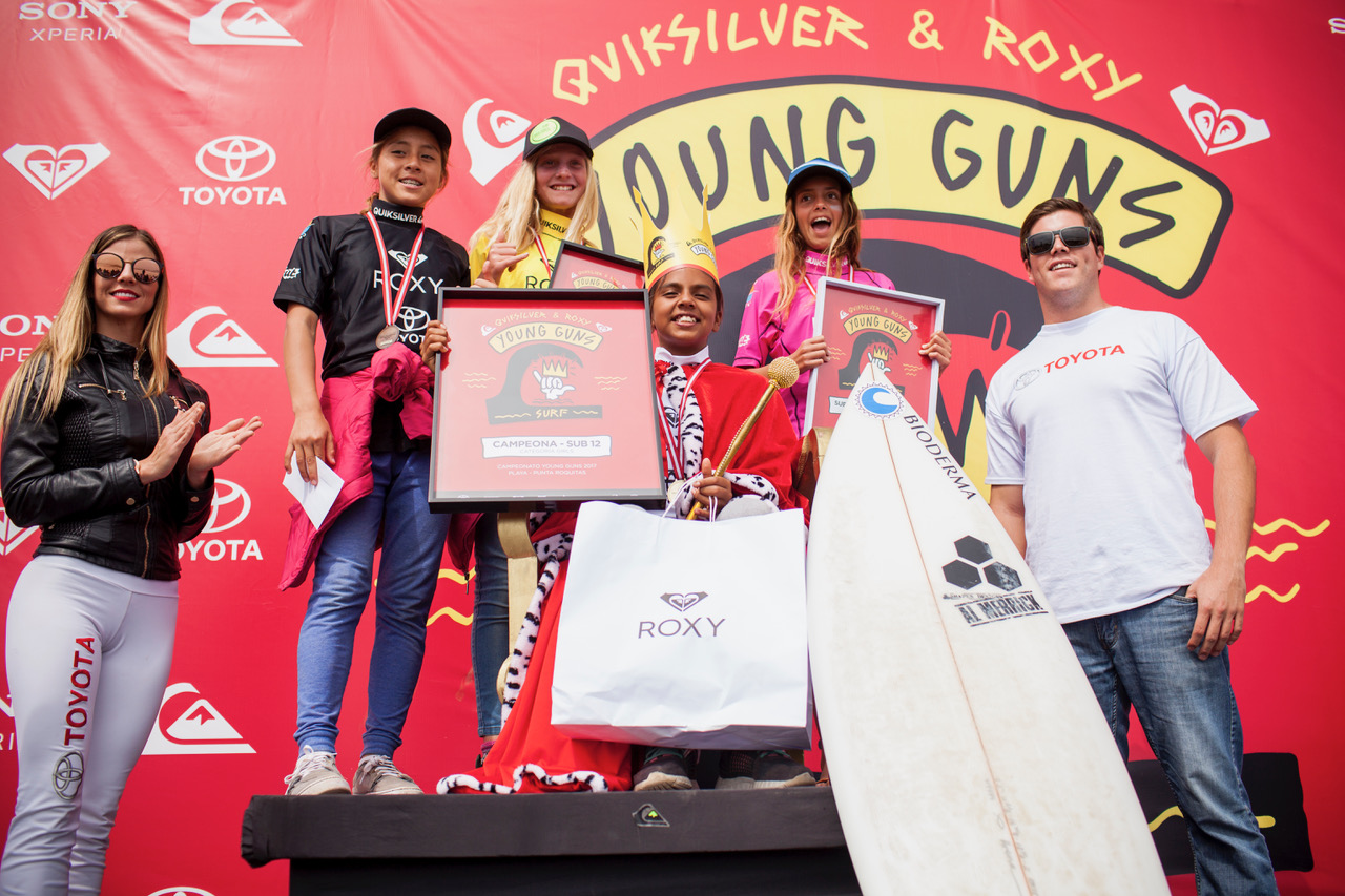 Resultados finales del Quiksilver Young Guns 2017