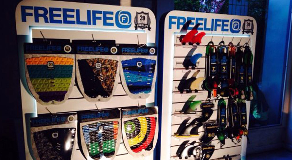 INDUSTRIA: "Freelife", toda una gama de accesorios para tu surfing
