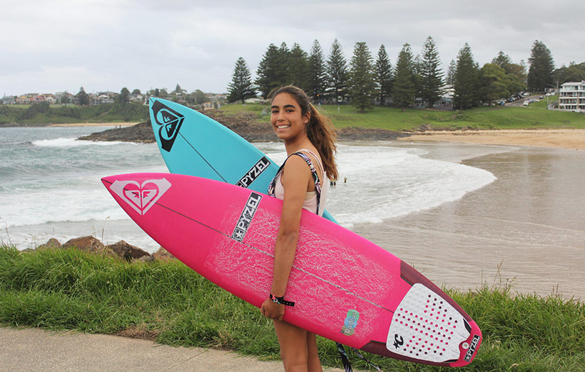 Sol Aguirre se une al team Roxy