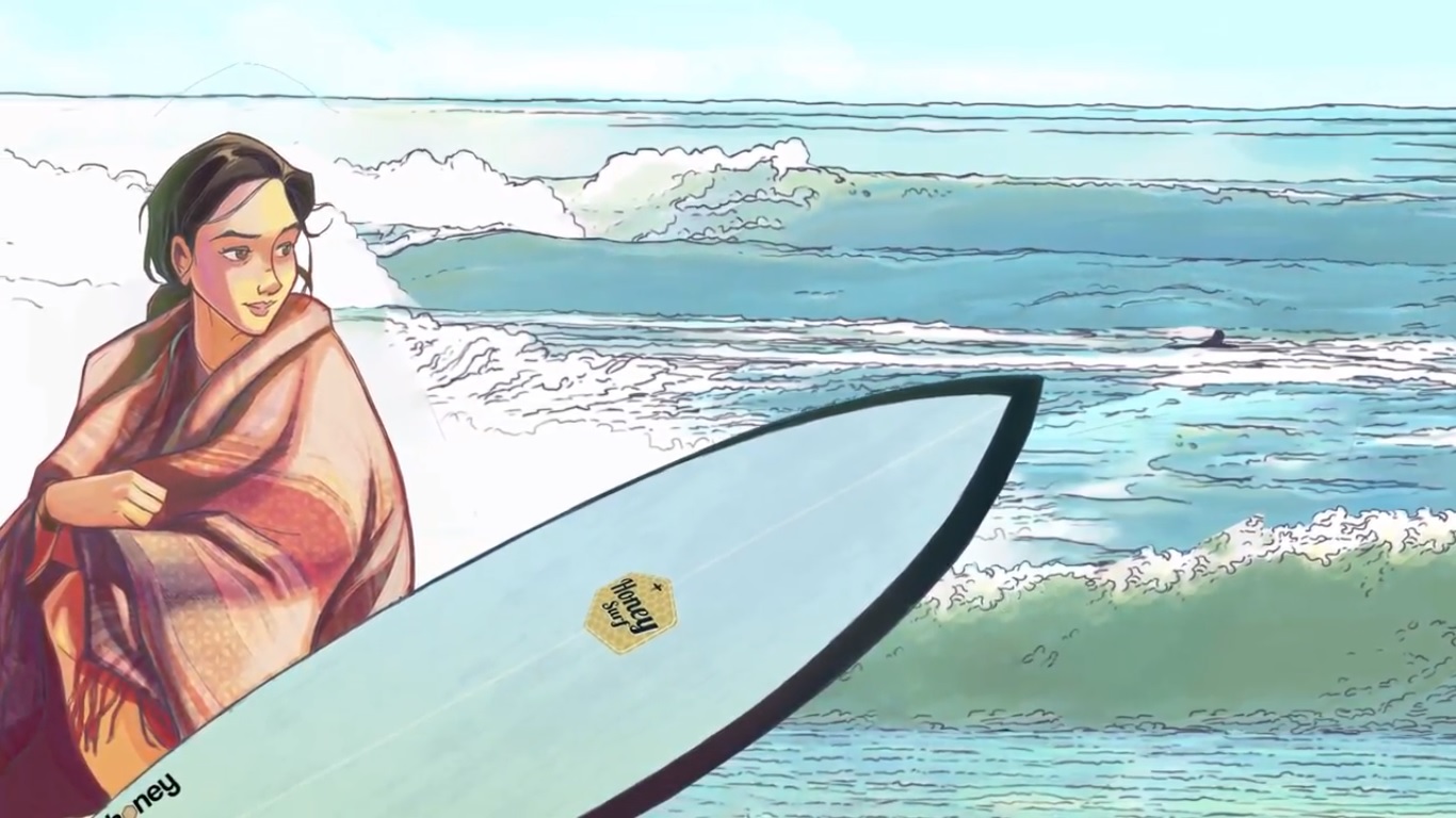 &ldquo;Una Ola Lejana&rdquo;, el comic digital de surf que busca auspiciadores &nbsp;&nbsp;