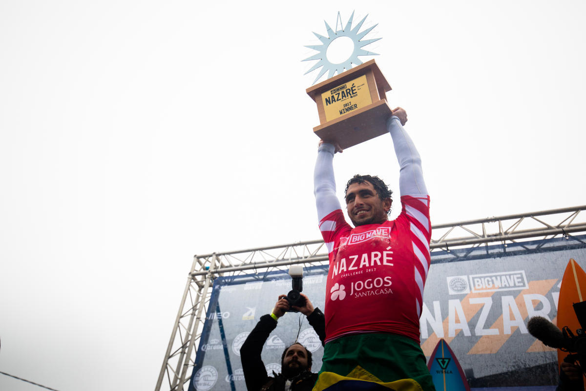 Brasilero Lucas Chianca vence en Nazar&eacute; 