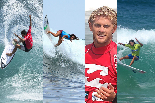 Peruanos ya conocen a sus rivales para el Rip Curl Pro Argentina y Barbados Surf Pro  