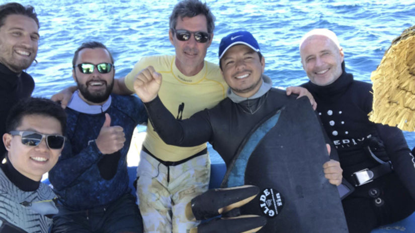 Peruano vuelve a batir r&eacute;cord nacional de APNEA profundidad libre