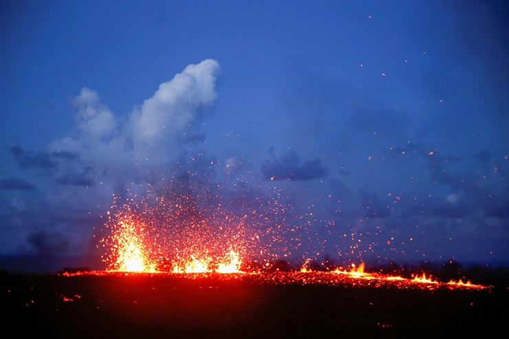 Se agrava la situaci&oacute;n en Hawaii por la erupci&oacute;n del volc&aacute;n Kilauea