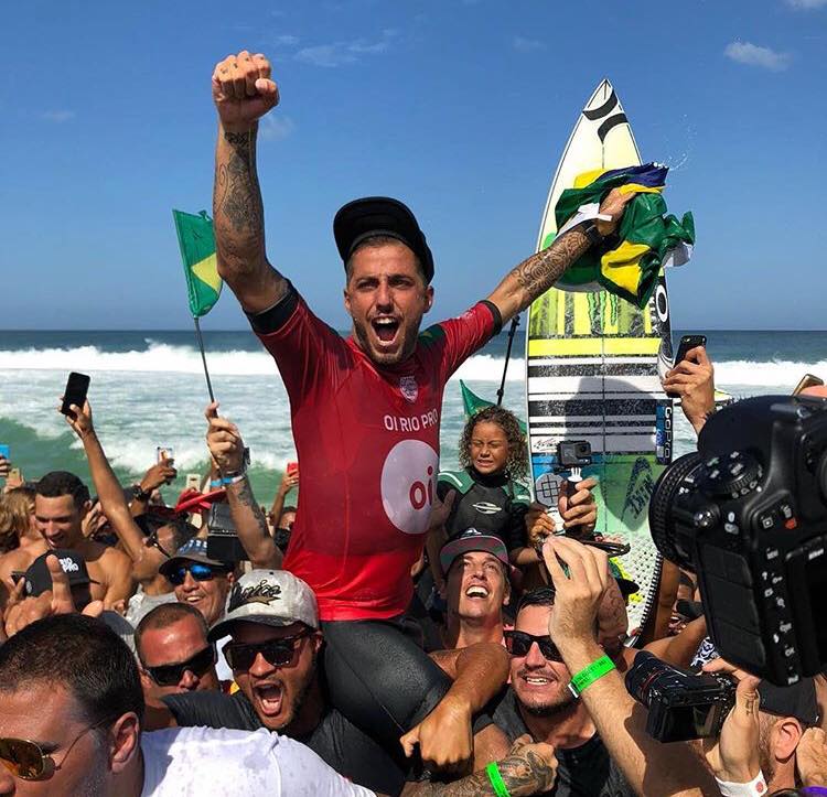 Oi Rio Pro: Filipe Toledo triunfa frente a su p&uacute;blico