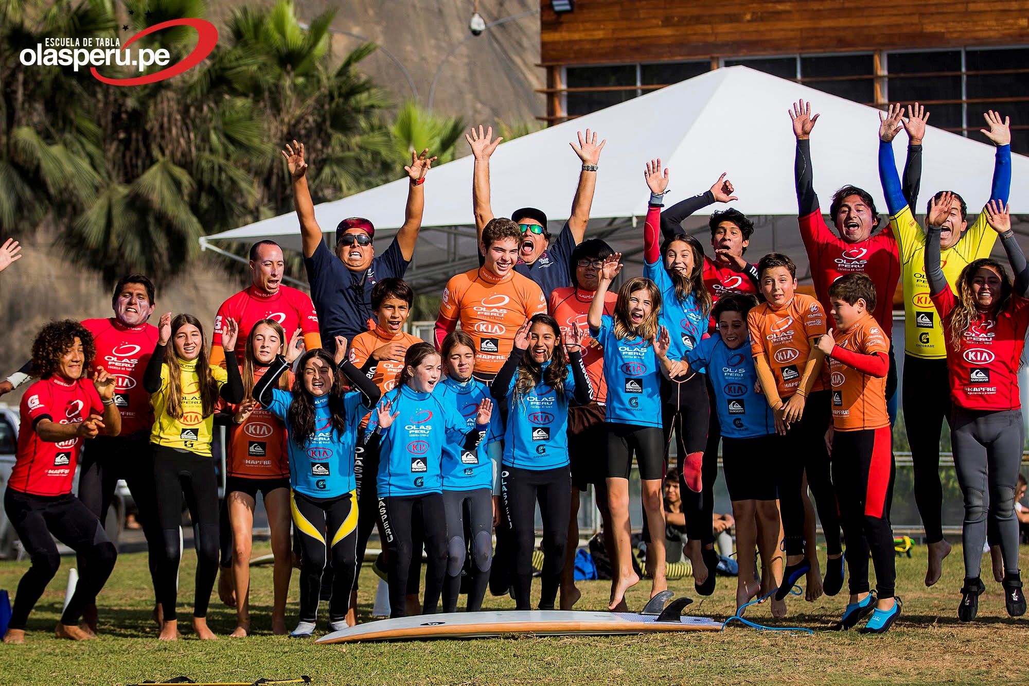 CAMPEONATO DE FUEGO PARA ALUMNOS DE OLAS PER&Uacute;