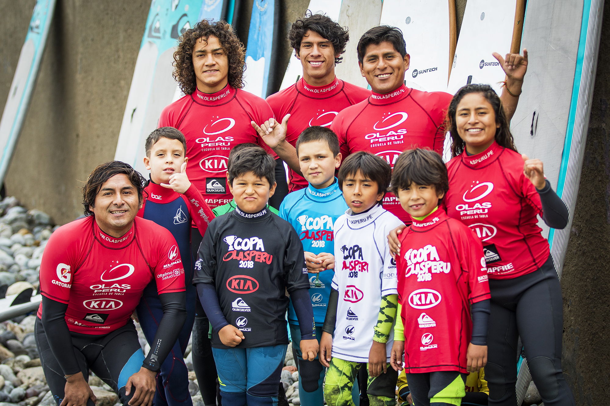 Chicos y Chicas de la Escuela se lucieron en la Copa Olas Per&uacute;
