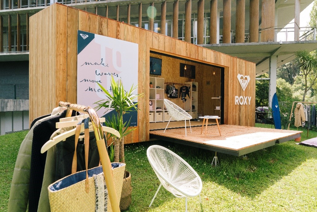 Roxy presenta una nueva tienda pop-up sostenible