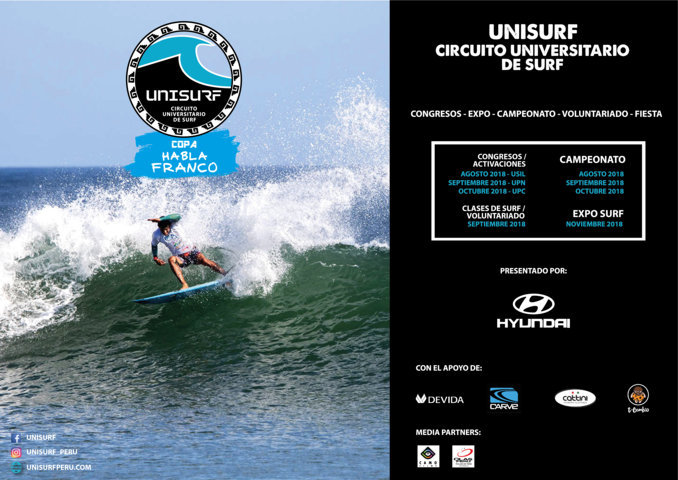 Universidades unidas a través del deporte: Bienvenidos al 1er Circuito Universitario de Surf