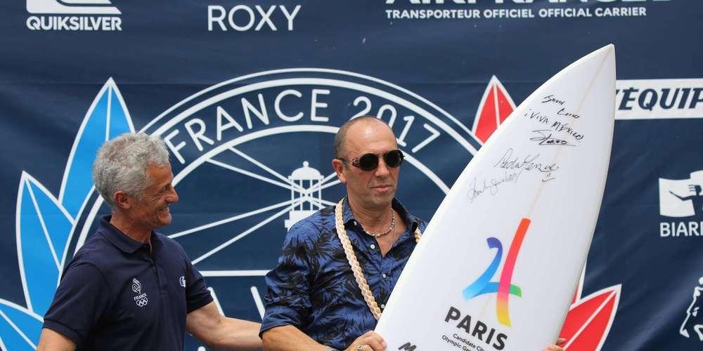 El surf y la b&uacute;squeda ol&iacute;mpica para Paris y Los &Aacute;ngeles