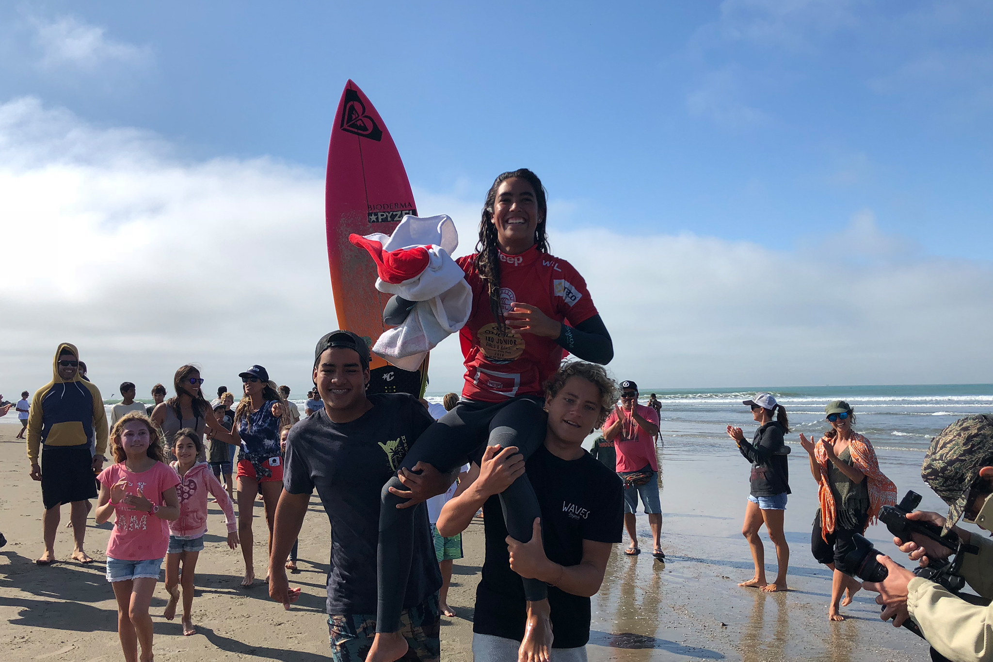 Sol Aguirre campeona del O'Neill Pro Junior