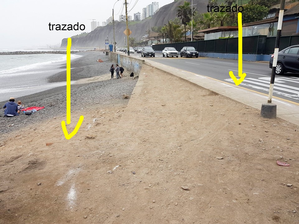 Malec&oacute;n Costa Verde: Trazado y volantes en playa Waikiki preocupa a vecinos 