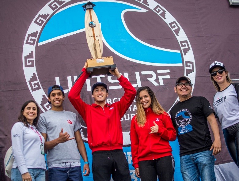 Ellos son los campeones del 1er Circuito Universitario de Surf  