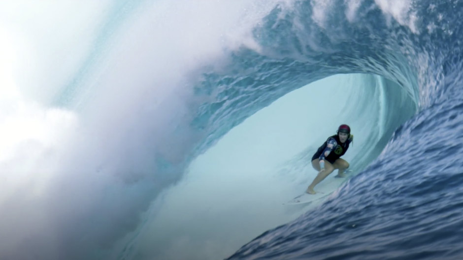 Así enfrenta Bethany Hamilton a Teahupoo