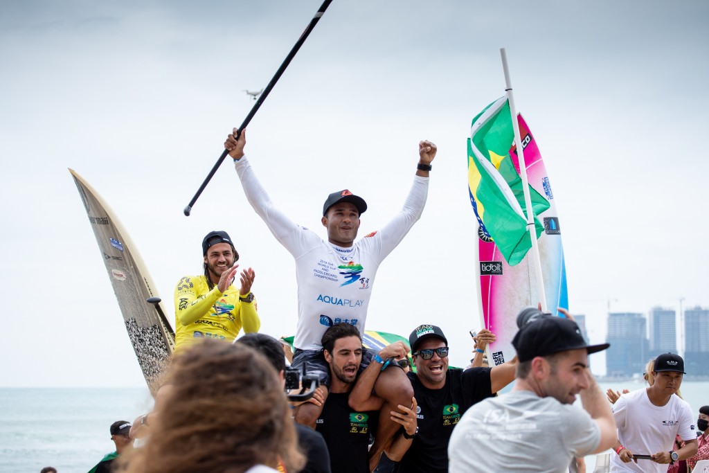 Brasil y Australia los primeros campeones del Mundial SUP de la ISA 