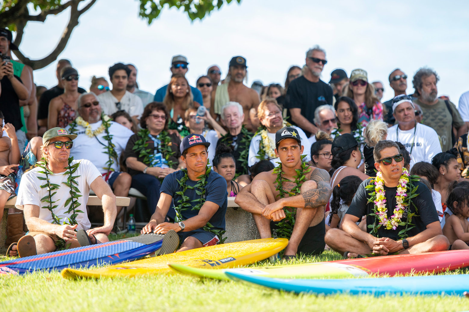 Así fue la ceremonia de apertura del Eddie Aikau