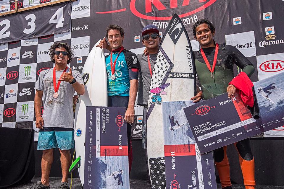 Adr&iacute;an Garc&iacute;a es el nuevo campe&oacute;n nacional de surf 