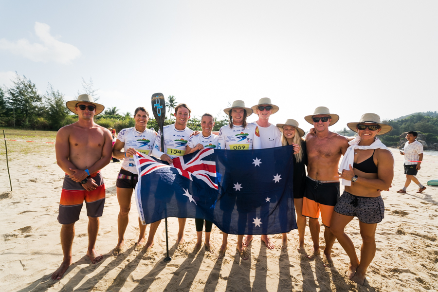 Australia sigue haci&eacute;ndose fuerte en el SUP y consigue su sexta medalla de Oro por equipos
