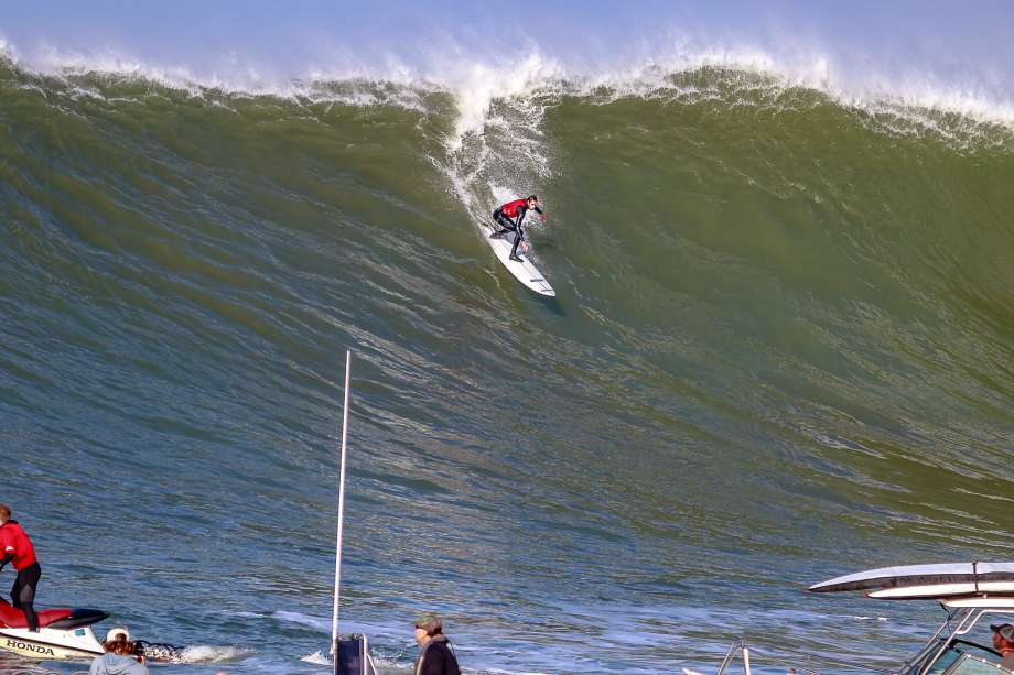 Mavericks gigante hace unos días