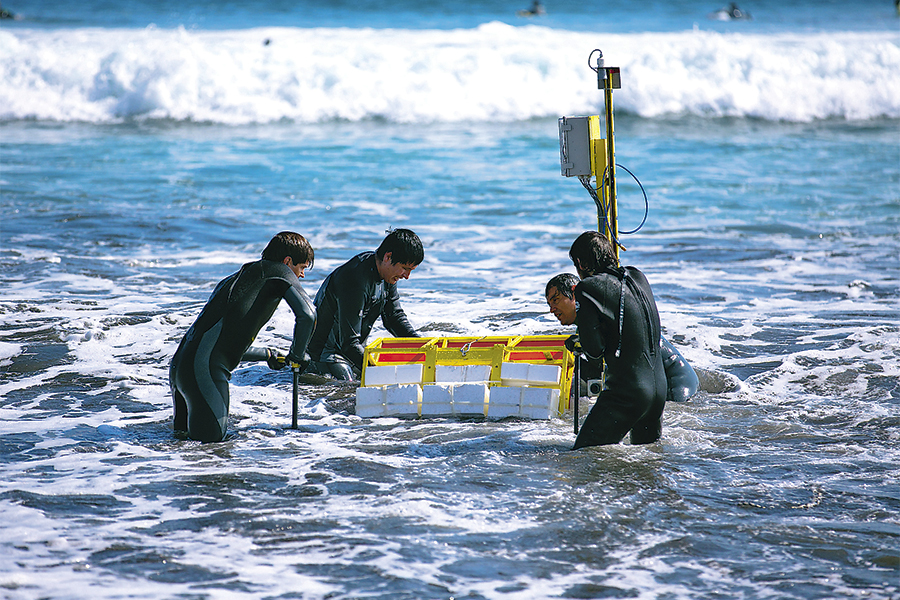 El proyecto que consigue energ&iacute;a gracias a las olas del mar