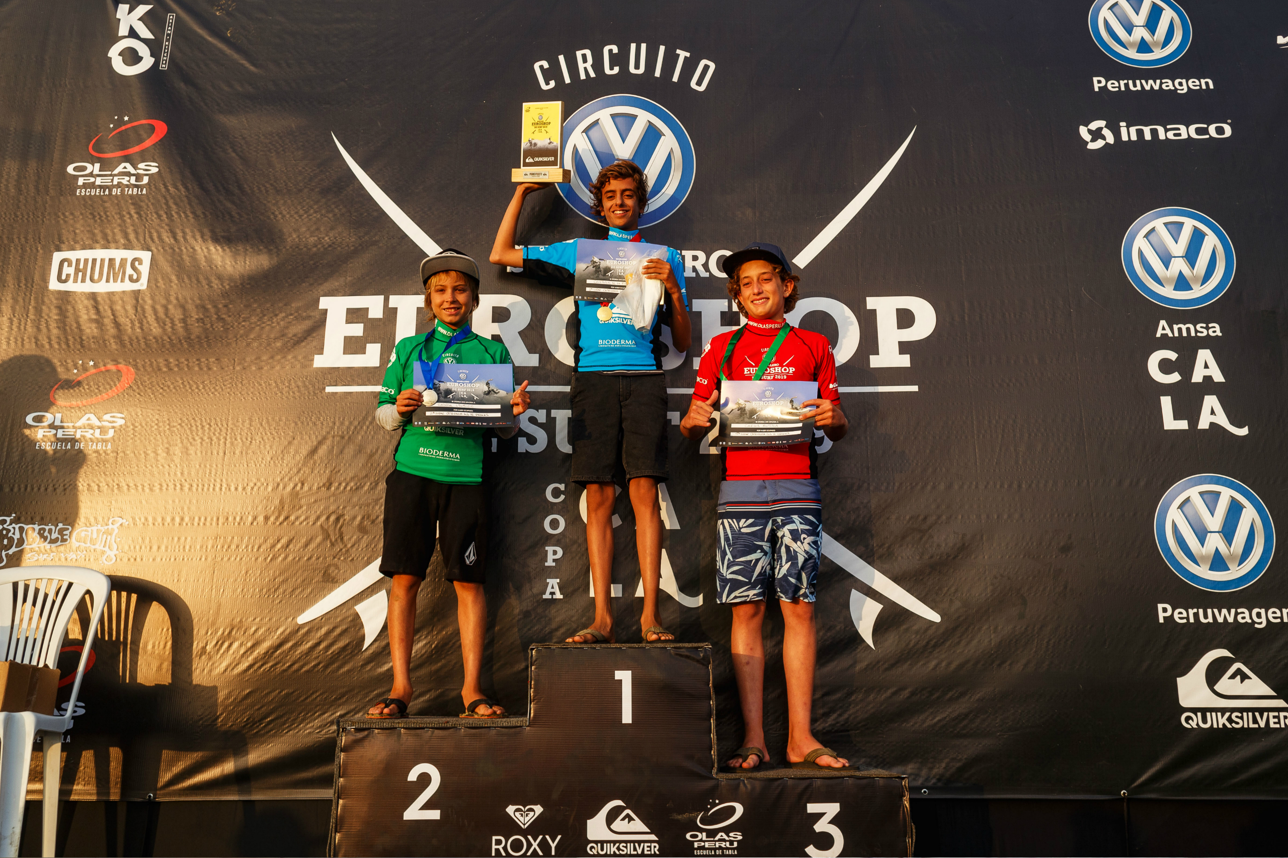 Gran inicio del Semillero Euroshop de Surf 2019. Estos son los resultados