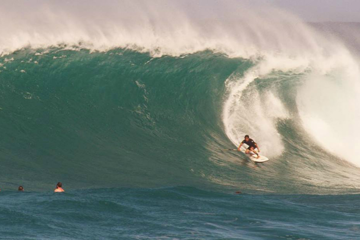Sebasti&aacute;n G&oacute;mez 9no en el Sunset Beach Pro