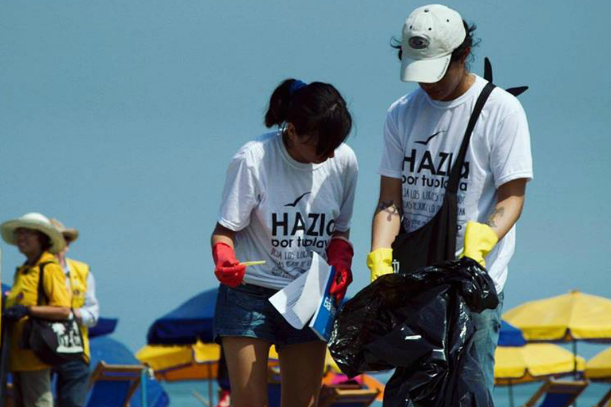 Campa&ntilde;a de limpieza de playas recolecta cerca de media tonelada de basura 