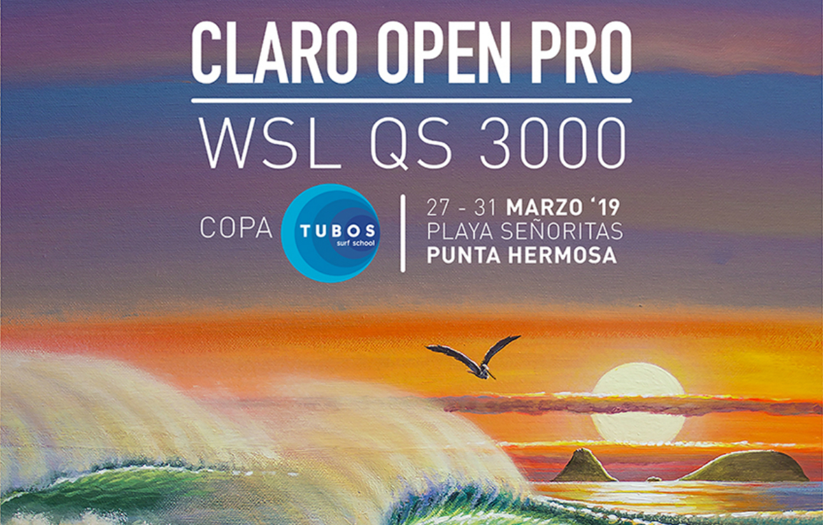 Surfistas de 21 pa&iacute;ses confirmados para el in&iacute;cio del Claro Open Pro - Copa Tubos QS 3000 en Per&uacute;