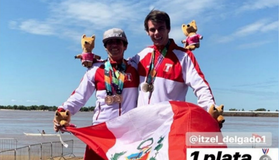 Itzel Delgado y Gianissa Vecco hicieron podio en Suramericano de Playa