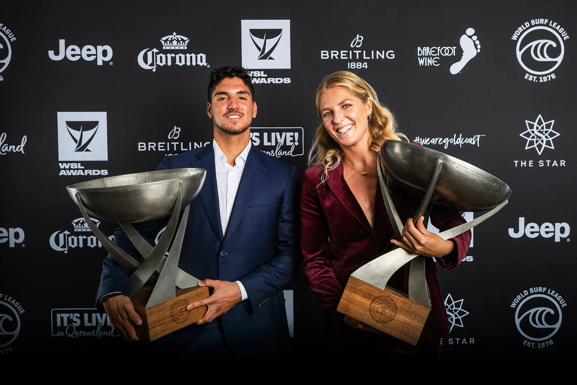 World Surf League premi&oacute; lo mejor del 2018