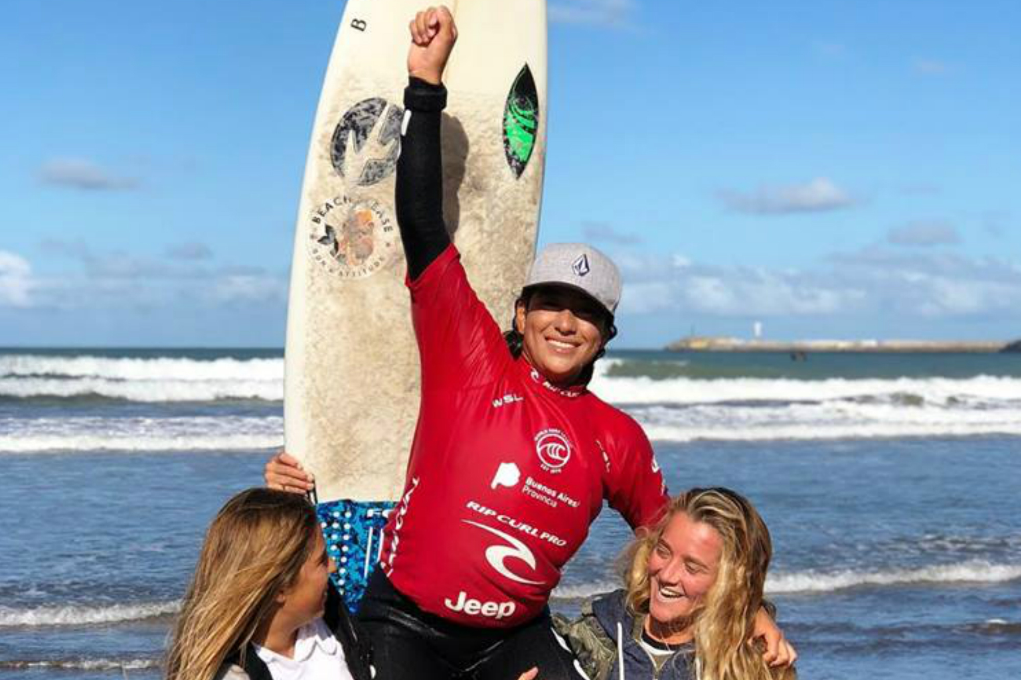 Daniella Rosas consigue hist&oacute;rico triunfo en su carrera tras ganar WQS de Argentina