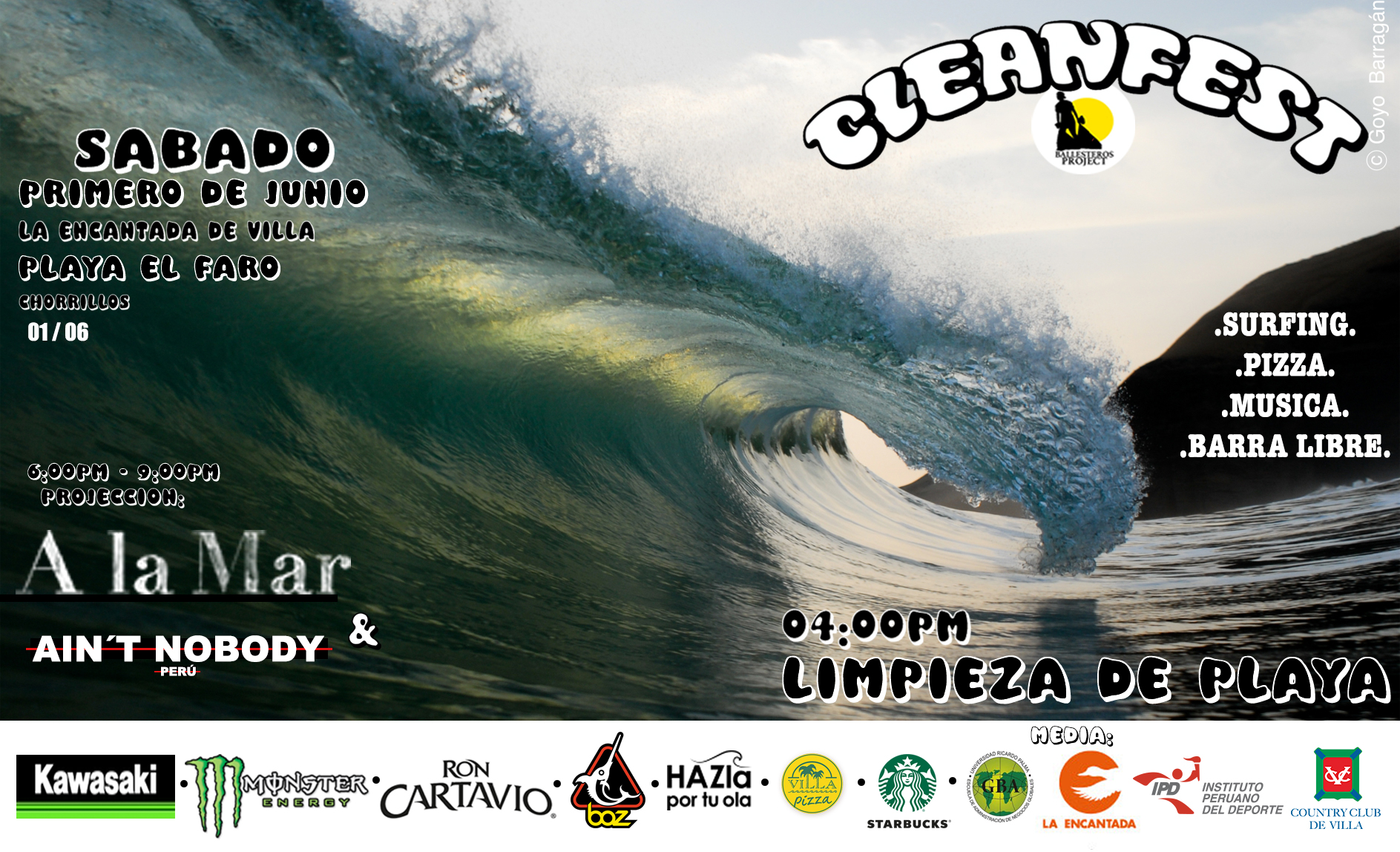 Clean Fest en la Encantada de Villa