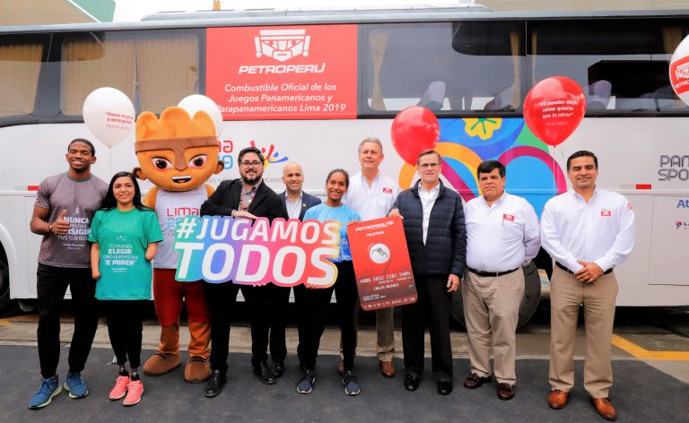 Lima 2019 present&oacute; a PetroPer&uacute; como el combustible oficial de los juegos Panamericanos
