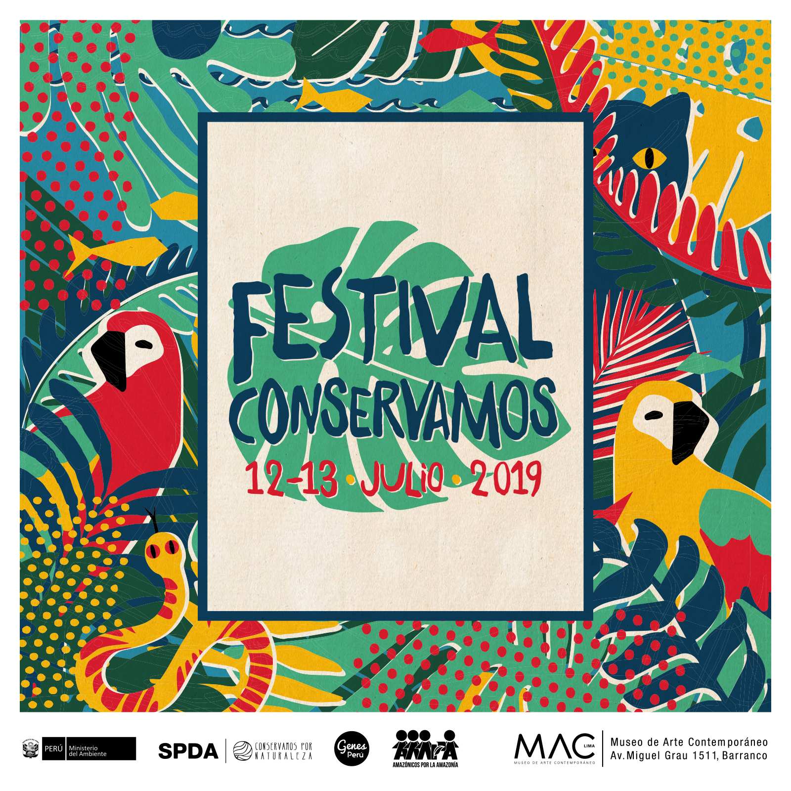 Fin de semana ambiental este s&aacute;bado 13 en el Festival Conservamos 2019 en el MAC de Barranco