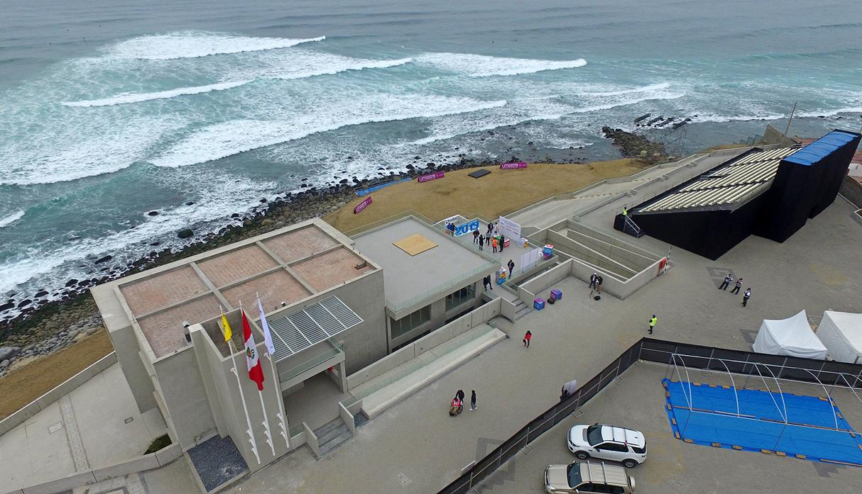 As&iacute; fue la entrega del Centro de Alto Rendimiento del Surf para los Juegos Panamericanos