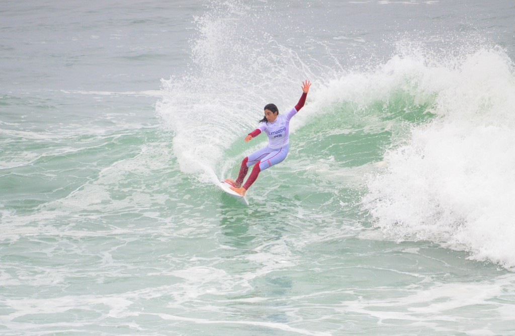 Punta Rocas se activ&oacute; para el segundo d&iacute;a de surfing en los Juegos Panamericanos