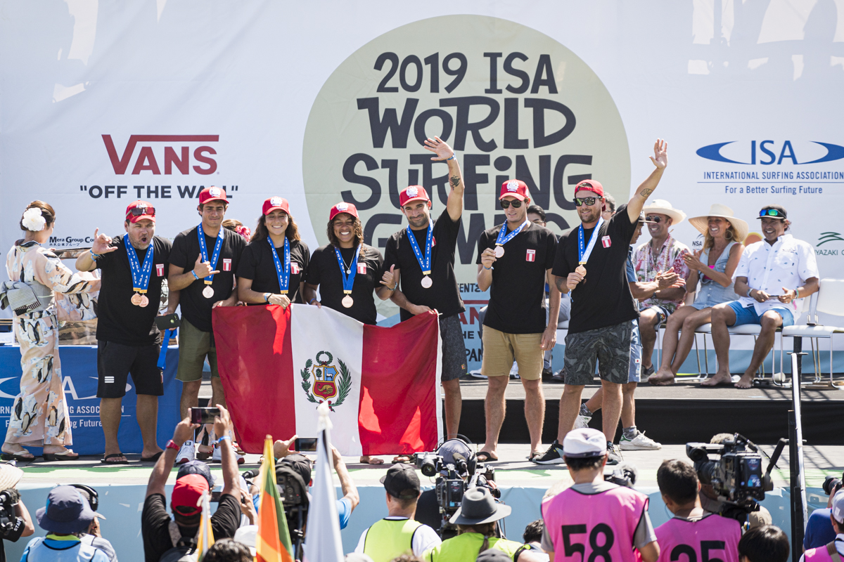 Per&uacute; dej&oacute; garra en Jap&oacute;n y se qued&oacute; con el cuarto lugar en el Mundial ISA 2019