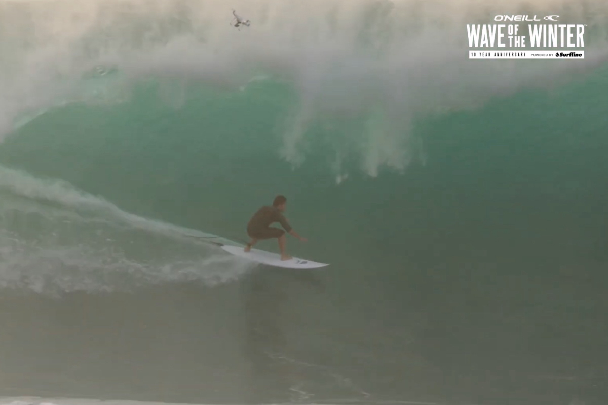 "Tubazo" de Mart&iacute;n Jeri en Pipeline nominado al Wave of the Winter 