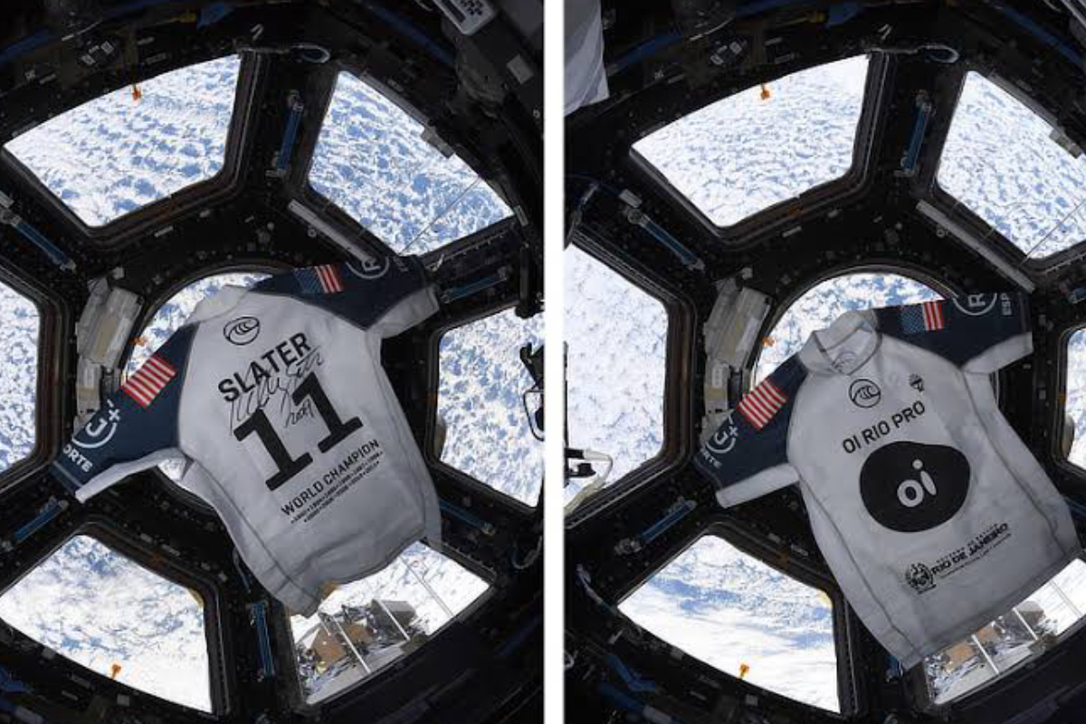 Licra de Kelly Slater llega al espacio