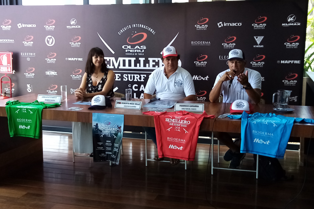 Semillero Olas Per&uacute; 'Copa Cala' se inicia en playa Cerro Azul