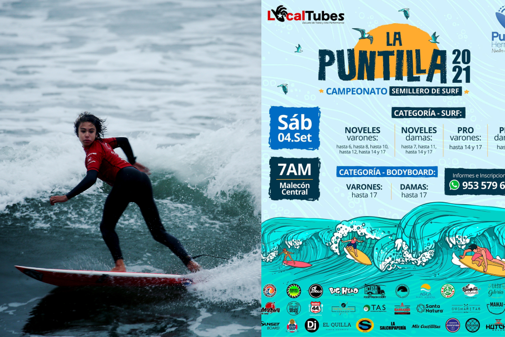 Campeonato "La Puntilla 2021" este sábado en Punta Hermosa 