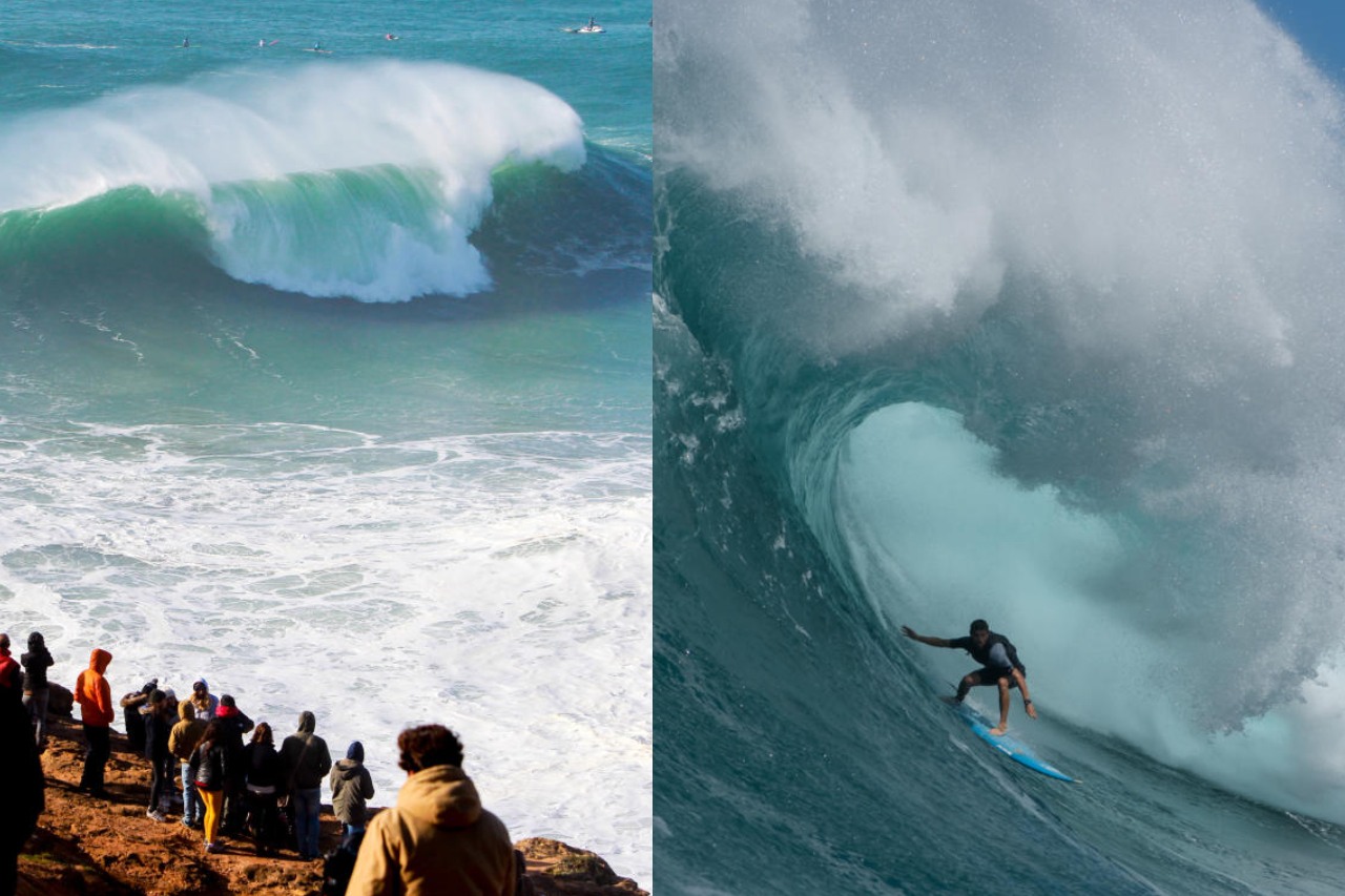 Nazaré y Jaws en periodo de espera hasta marzo podría dar inicio al mundial de surf XXL