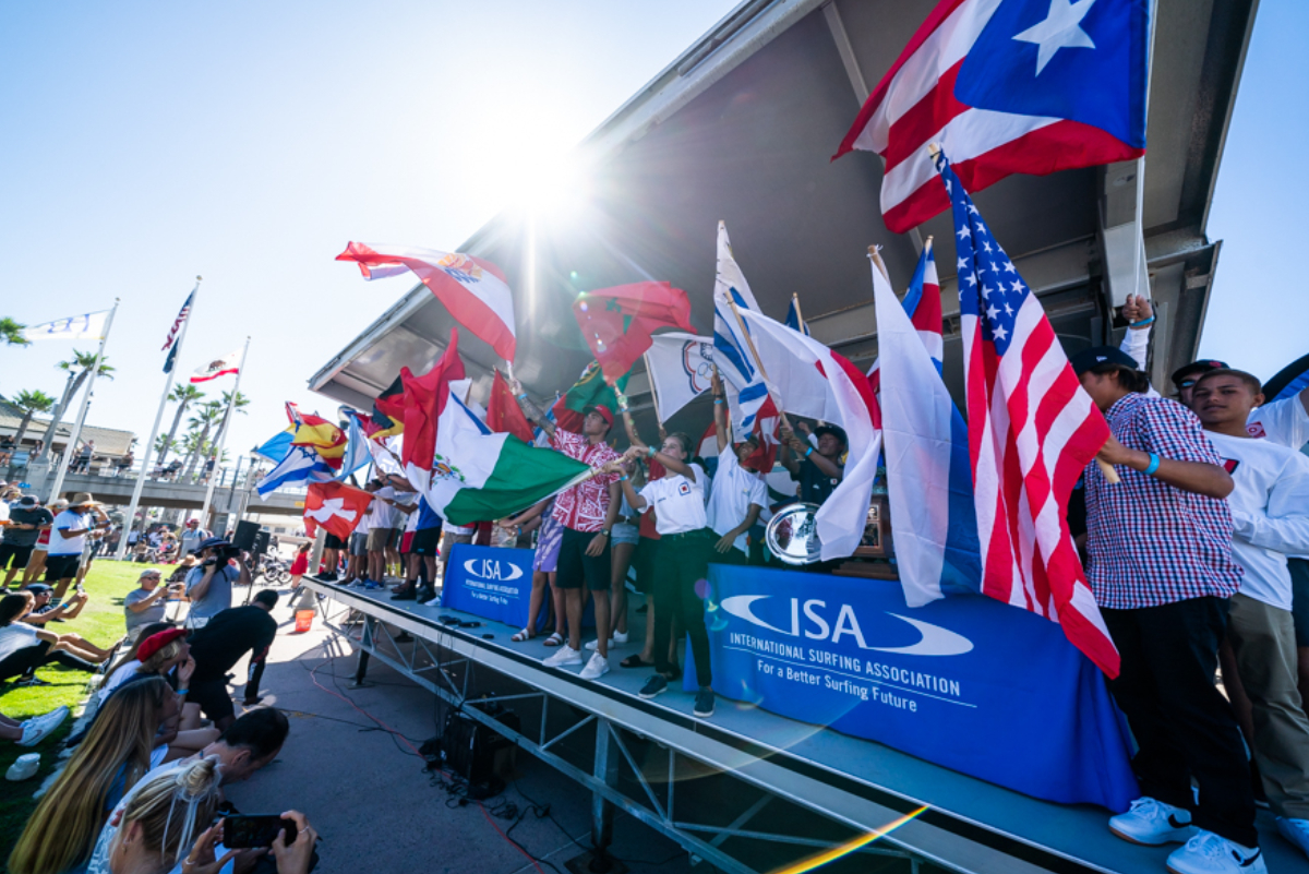 Surfistas de cinco pa&iacute;ses de Sudam&eacute;rica beneficiados con el programa de Becas ISA 2023