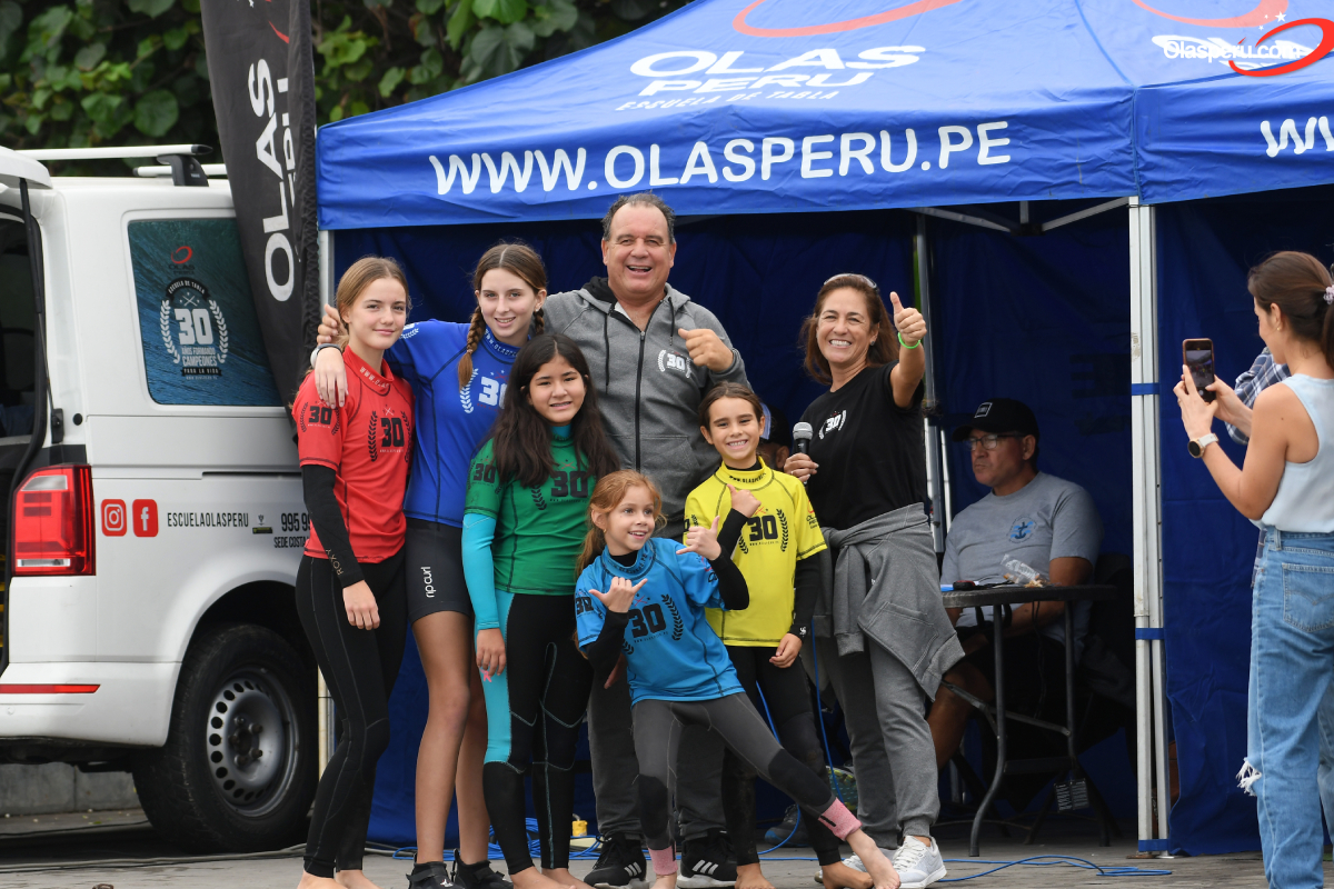 Grandes resultados en la Primera edición de la Copa Olas Perú 2023
