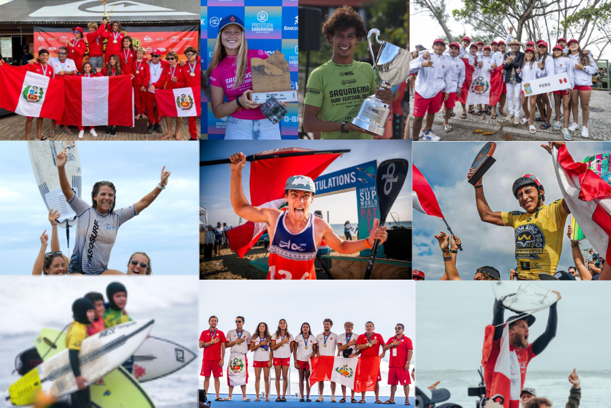 Los mejores momentos del surfing peruano este 2023