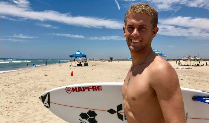 Miguel Tudela concluye su participaci&oacute;n en el Vans US Open of Surfing 
